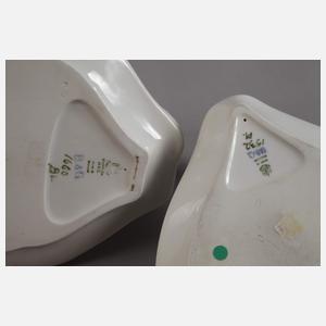 Kopenhagen zwei figürliche Schalen