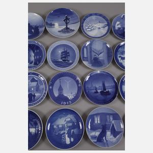 Kopenhagen große Sammlung Weihnachtsteller