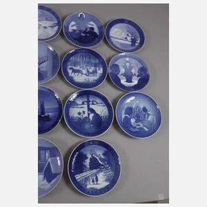 Kopenhagen große Sammlung Weihnachtsteller