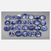 Kopenhagen große Sammlung Weihnachtsteller111