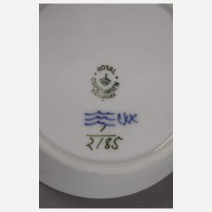 Kopenhagen neun Konfektschälchen "Musselmalet"