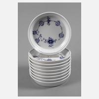 Kopenhagen neun Konfektschälchen "Musselmalet"111