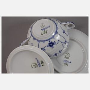 Kopenhagen neun Suppentassen "Musselmalet"