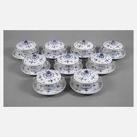 Kopenhagen neun Suppentassen "Musselmalet"111