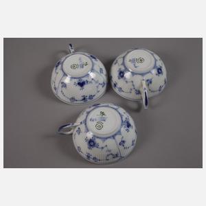 Kopenhagen Teeservice "Musselmalet"