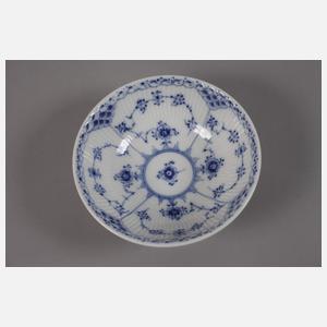 Kopenhagen Kanne und Schale „Musselmalet Halbspitze“