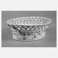 Kopenhagen Korbschale "Musselmalet Vollspitz"111