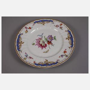 KPM Berlin Prunkteller "Breslauer Stadtschloss"