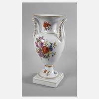 Ludwigsburg Henkelvase Blumenmalerei111