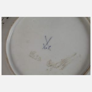 Meissen Durchbruchteller Punktzeit