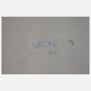 Meissen Tasse, Untertasse und Platte Marcolinizeit