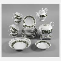 Meissen Teeservice Weinlaubdekor111