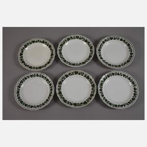 Meissen Kaffeeservice Weinlaubdekor