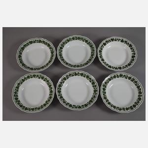Meissen Speiseservice Weinlaubdekor