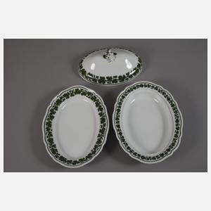 Meissen Speiseservice Weinlaubdekor