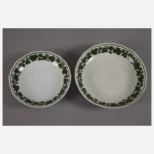 Meissen Speiseservice Weinlaubdekor