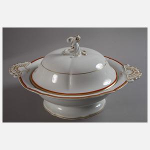 Meissen umfangreiches Service "Koralle mit Gold"