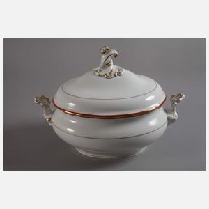 Meissen umfangreiches Service "Koralle mit Gold"