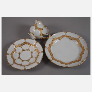 Meissen Prunkgedeck "B-Form"