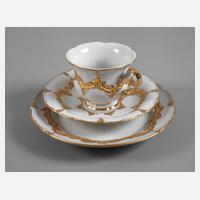 Meissen Prunkgedeck "B-Form"111