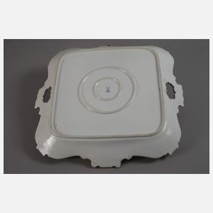 Meissen Prunktablett "Blumenbukett"