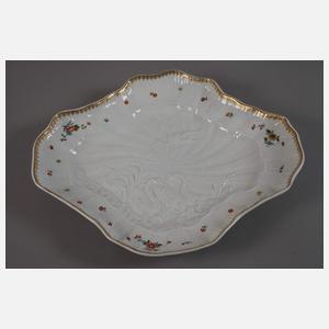 Meissen Platte aus dem "Schwanenservice"