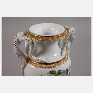Meissen kleine "Schlangenhenkelvase"