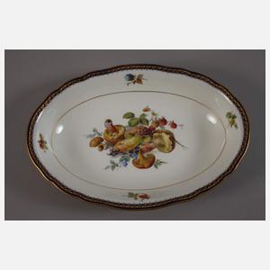 Meissen Speiseservice mit seltener Pilzmalerei