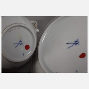 Meissen zwei Gedecke "Blume 1"