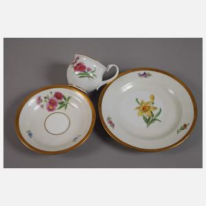 Meissen zwei Gedecke "Blume 1"