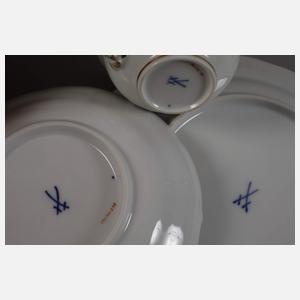 Meissen fünf Gedecke "Blumenbukett"