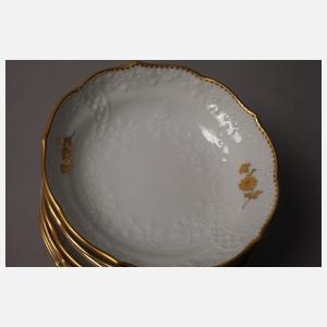 Meissen Mokkaservice Goldmalerei
