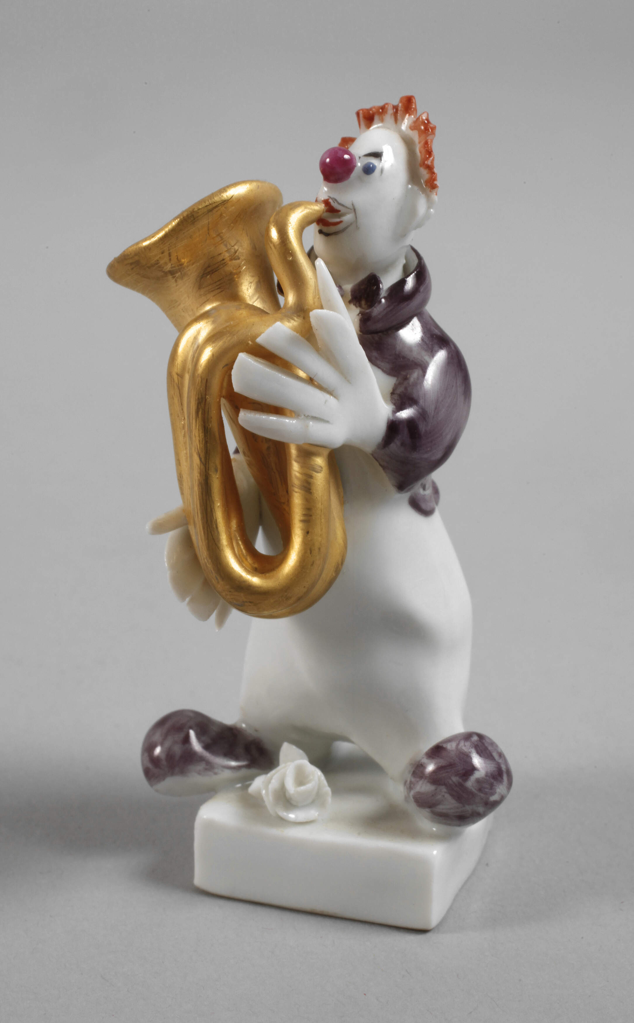 Meissen Miniatur "Tubabläser"