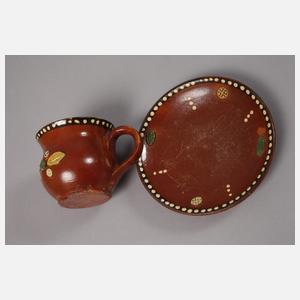 Konvolut Marburger Bauernkeramik