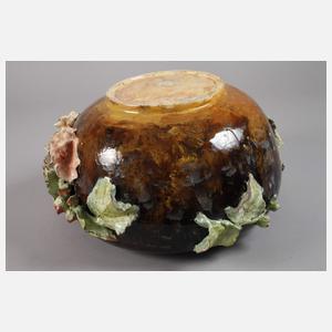 ENFÄLLT!!! Großer Blütencachepot Barbotine-Technik