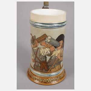 Villeroy & Boch Mettlach Bierkrug Freundschaftsmotiv