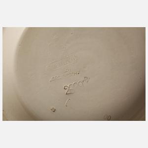 Villeroy & Boch Mettlach Bierkrug Freundschaftsmotiv