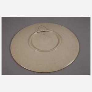 Villeroy & Boch Mettlach Wandteller Freundschaftsmotiv