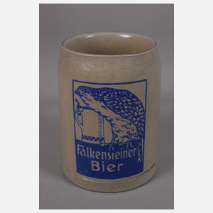 Zwei Bierkrüge Brauerei Falkenstein und Hof