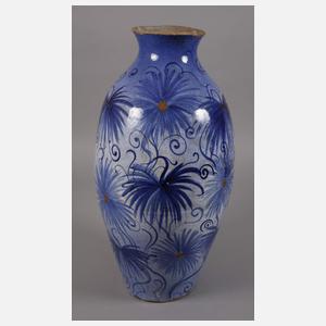 Zwei große Steinzeugvasen