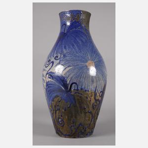 Zwei große Steinzeugvasen