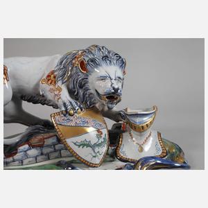 Schreibzeug Émile Gallé attr.