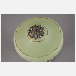 Bonboniere mit Silbermontierung