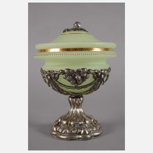 Bonboniere mit Silbermontierung