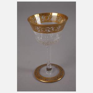 Saint Louis fünf Sherrygläser