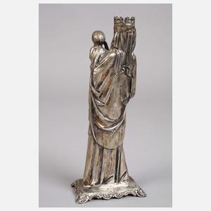 Silber Madonna mit dem Kinde