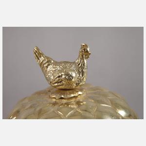 Vermeil Ananaspokal Historismus