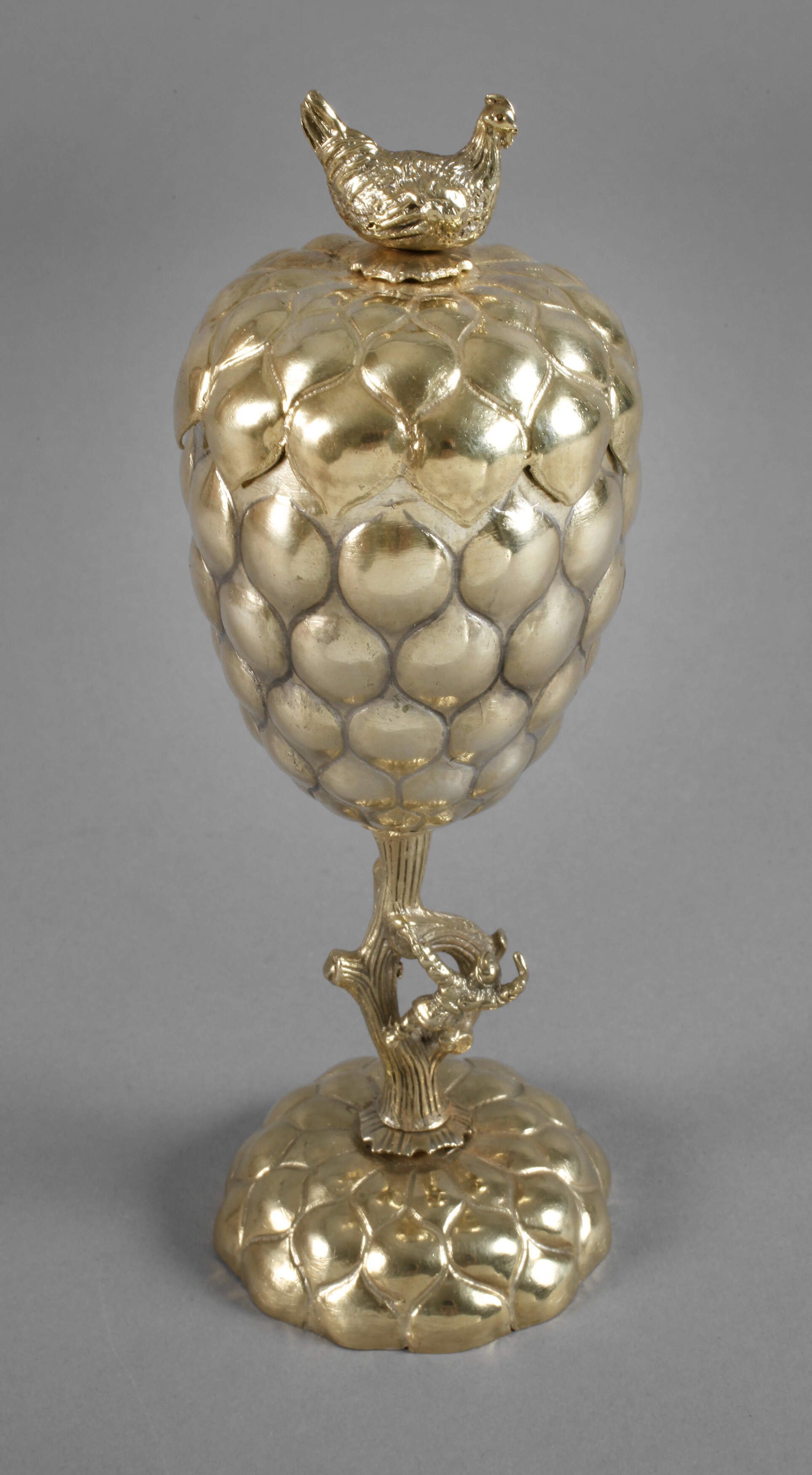 Vermeil Ananaspokal Historismus