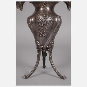 Französische Silbervase