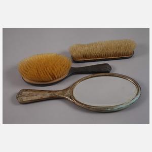 Silber Toilettengarnitur